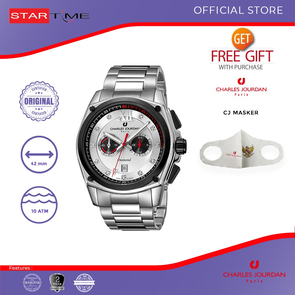 Jam Tangan Pria Charles Jourdan CJ1011-1313C