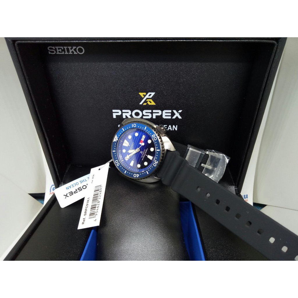 Seiko Prospex SRPC91K1 Turtle Save The Ocean – Jam Tangan Pria SRPC91