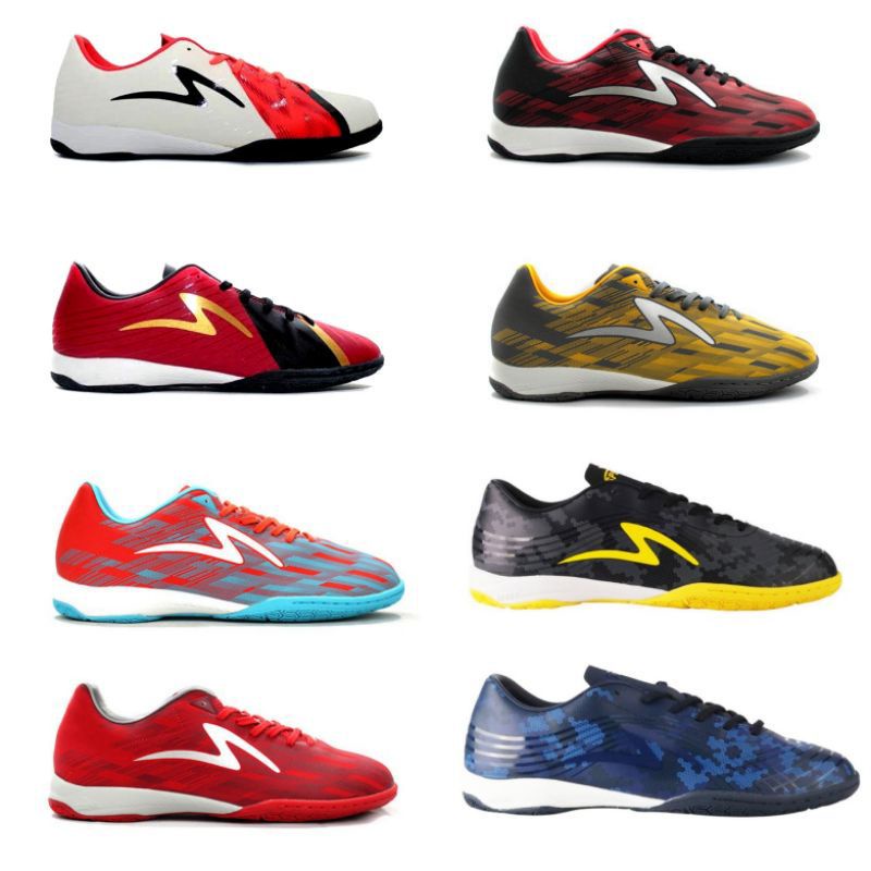 OBRAL SEPATU FUTSAL Specs Accelerator Lightspeed Ii Pro Battlepack In Jet Black Bright call red ligh