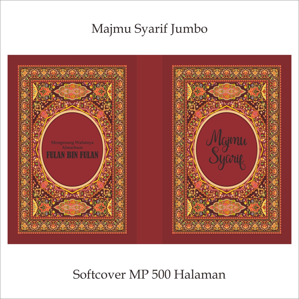 Majmu Syarif Jumbo Softcover MP 500