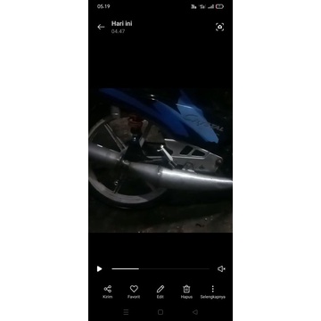 Knalpot Suzuki Crystal Std Racing