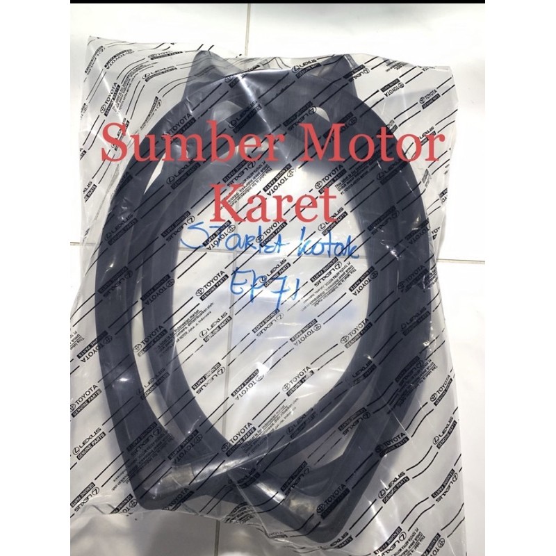 Karet Kaca Belakang Starlet Kotak EP71