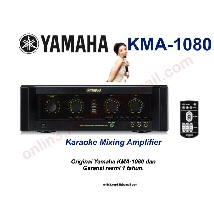 E0809 Yamaha Kma 1080 Kma1080 Mixer Karaoke Amplifier Sln Jbl Peavey New