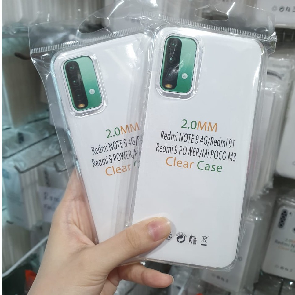 Softcase XIAOMI POCO M3 /REDMI 9T Jelly Case HD Silikon Case Bening Case Clear TPU Anti Jamur (by ga2)