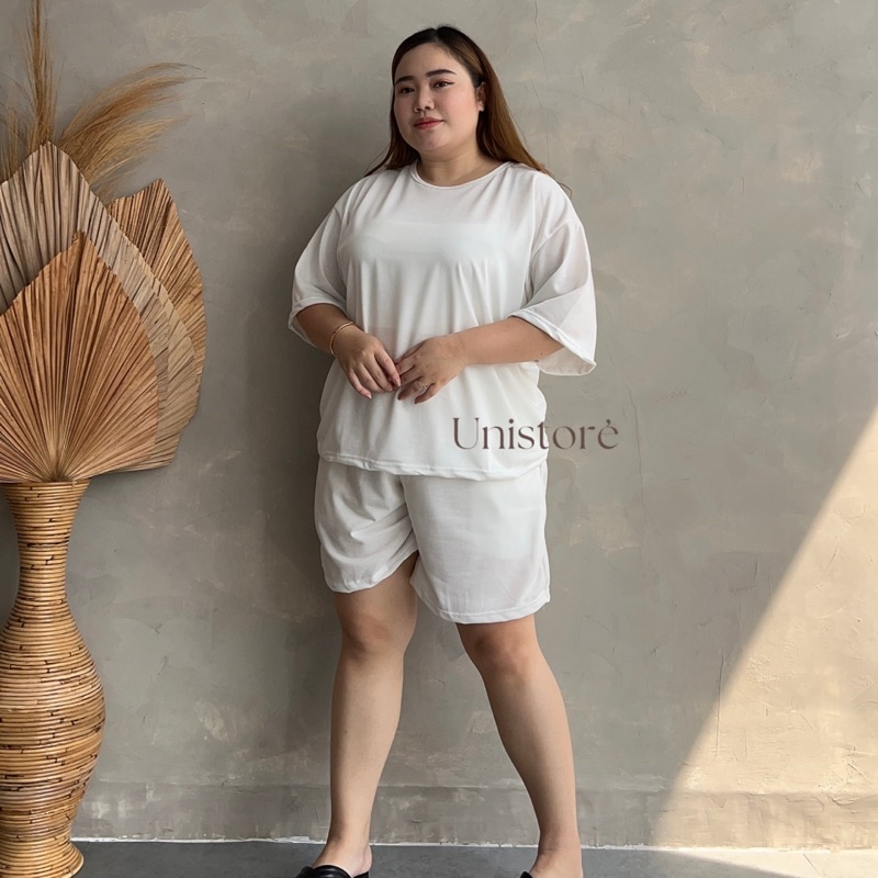 DAILY SET - Setelan wanita - Setelan pendek wanita - Setelan Celana Pendek - Baju setelan rumah - Baju Setelan Santai - Baju Setelan Celana Pendek