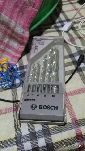 Mata Bor Set Tembok Beton Bosch 5pcs