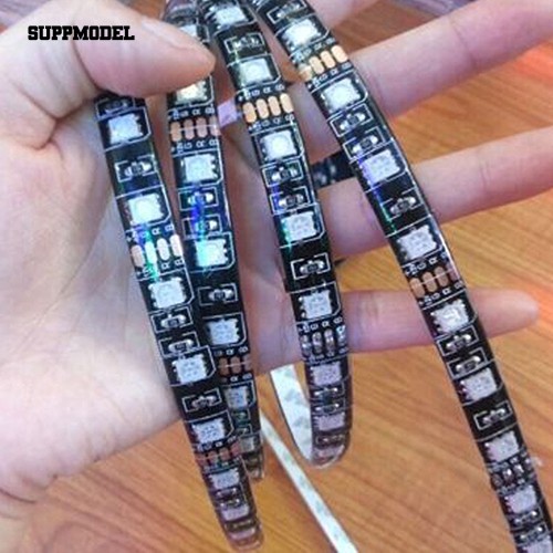 Lampu LED Strip Fleksibel 12V Tahan Air untuk Motor / Truk
