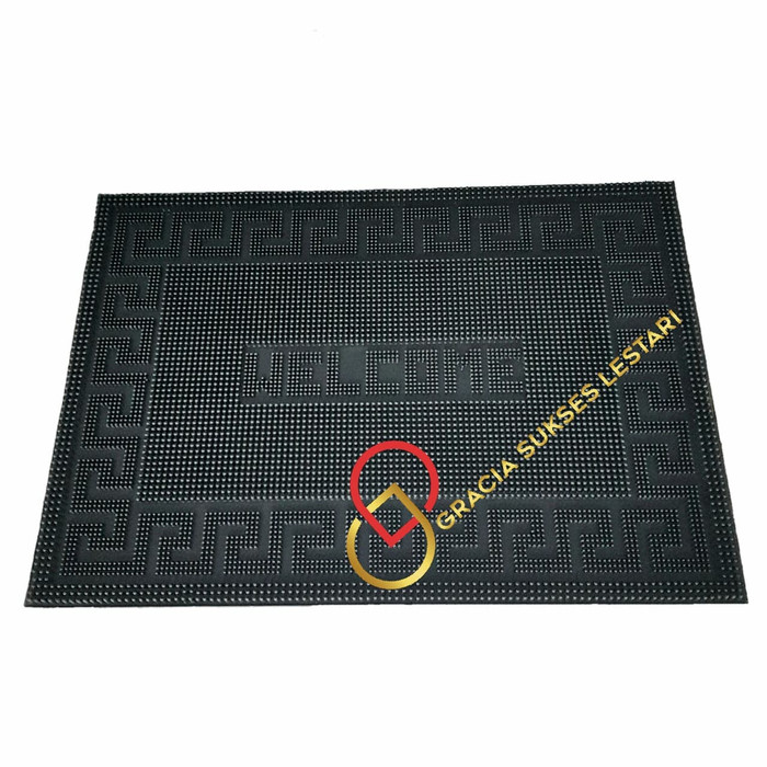 KESET KARPET KARET ANTI SLIP 40 X 60 ORIENTAL WELCOME