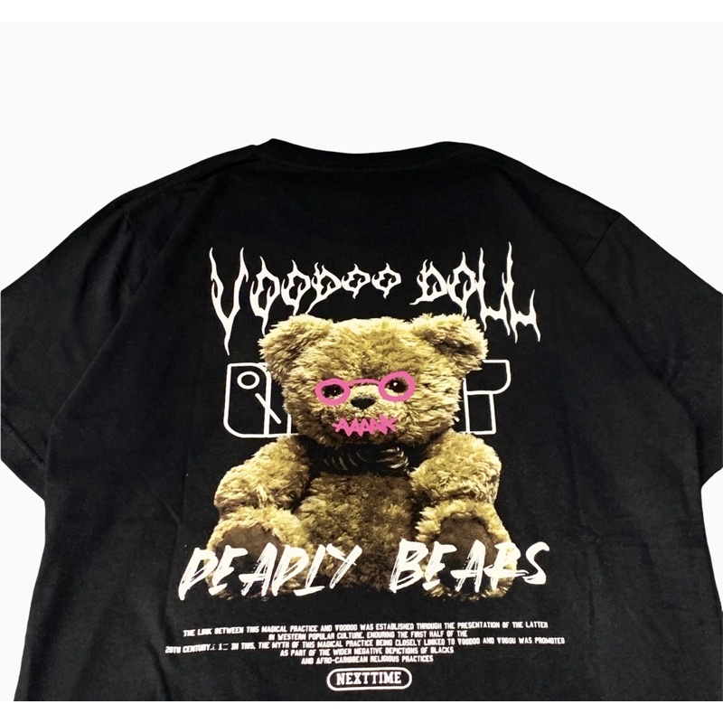 T shirt Black Katun Sevenkey X Next Time Original