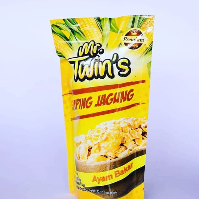 

Mr Twins - Emping Jagung Rasa Ayam Bakar 90 Gram