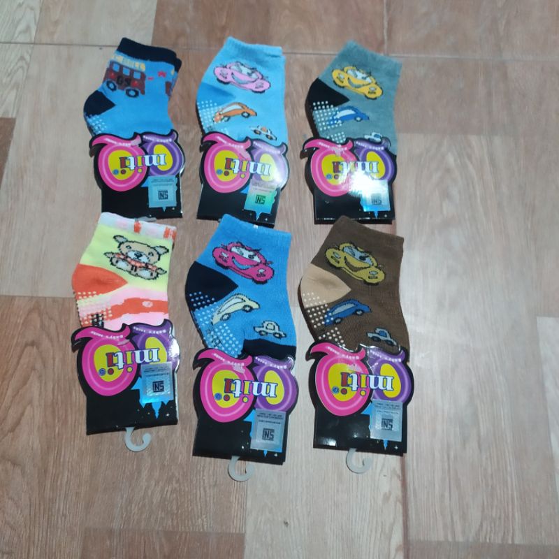 kaos kaki  baby 6 -18 bln- kaos kaki anak anti slip