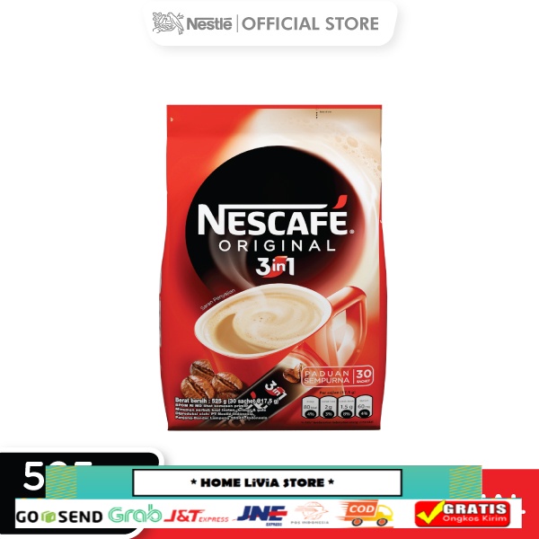 

Nescafe Powder Drink 3in1 Original 30 x 17.5 gr