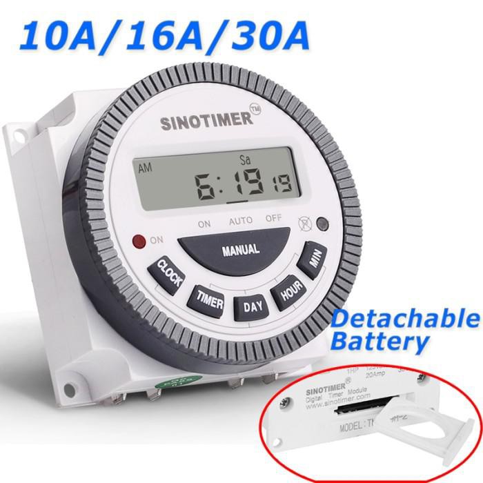 

PROMO - Sinotimer Programmable Timer Switch Relay Countdown Time 10A 220V AC