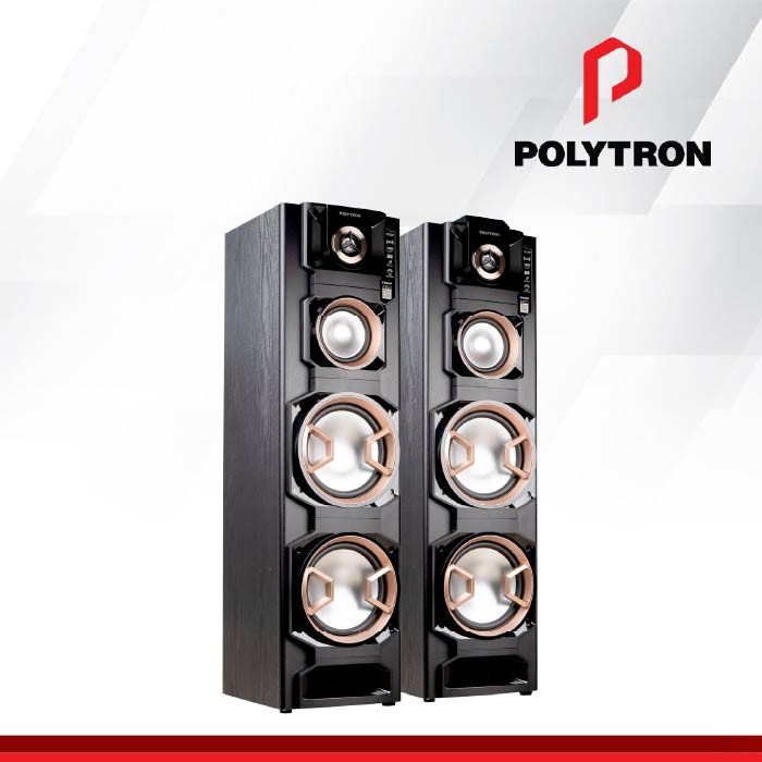SPEAKER AKTIF POLYTRON PAS 8E28 BLUETOOTH TERBARU USB AUDIO VIDEO GARANSI RESMI