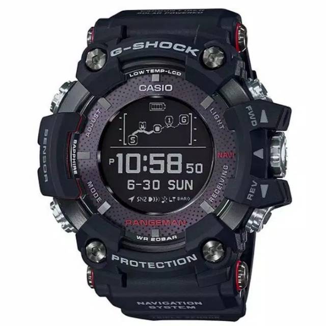 Casio G-Shock RANGEMAN GPR-B1000-1 Digital GPS Navigasi Watch Original GPR-B1000-1DR