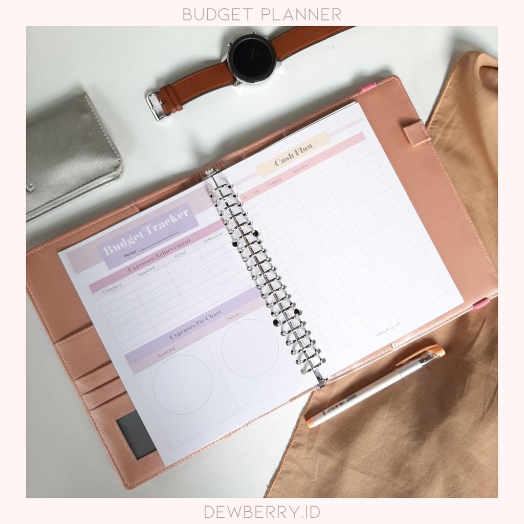 

BUDGET PLANNER (REFILL BINDER, PAPER ONLY, SIZE: A5/B5) | dewberry.id