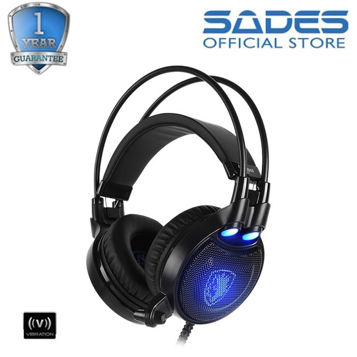 Sades Octopus Plus with Vibration Gaming Headset