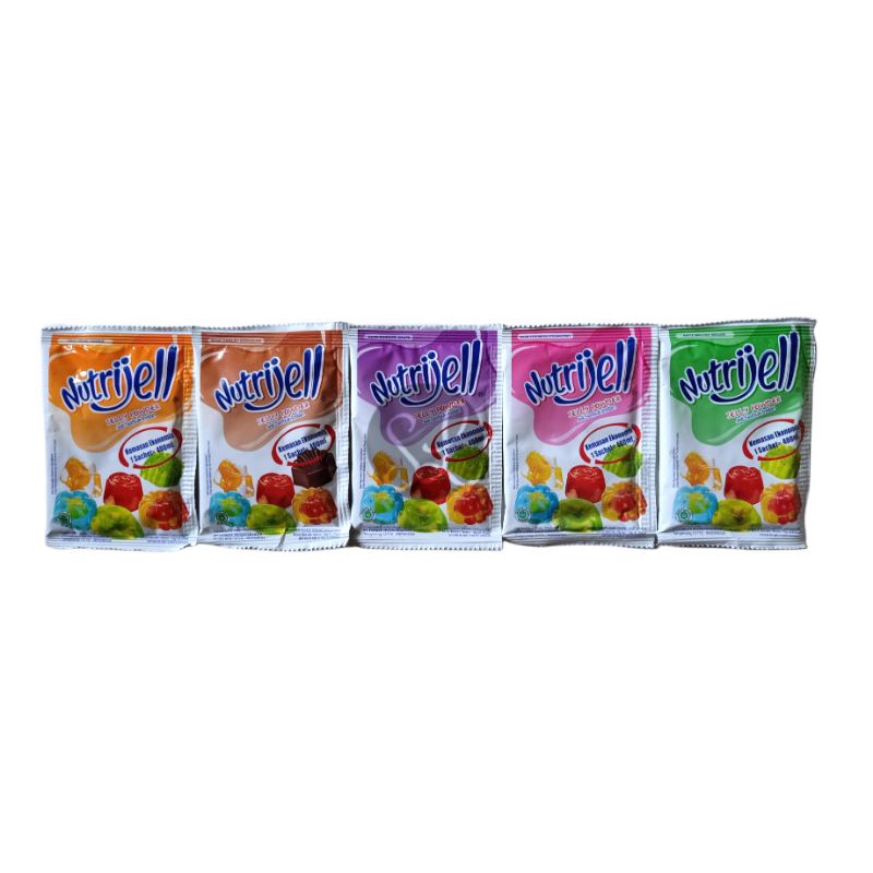 Nutrijell Kemasan 10gr Nutrijell Jelly Powder Jeli Serbuk Instant Satuan