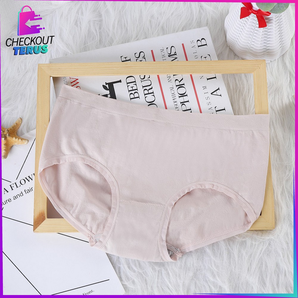 CT P123 Celana Dalam Seamless Wanita CD  Wanita Antibakteri CD Seamless Pakaian Dalam Wanita Underwear Fashion Import