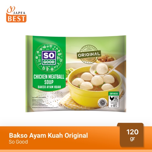 So Good Bakso Ayam Kuah Original 120 gr