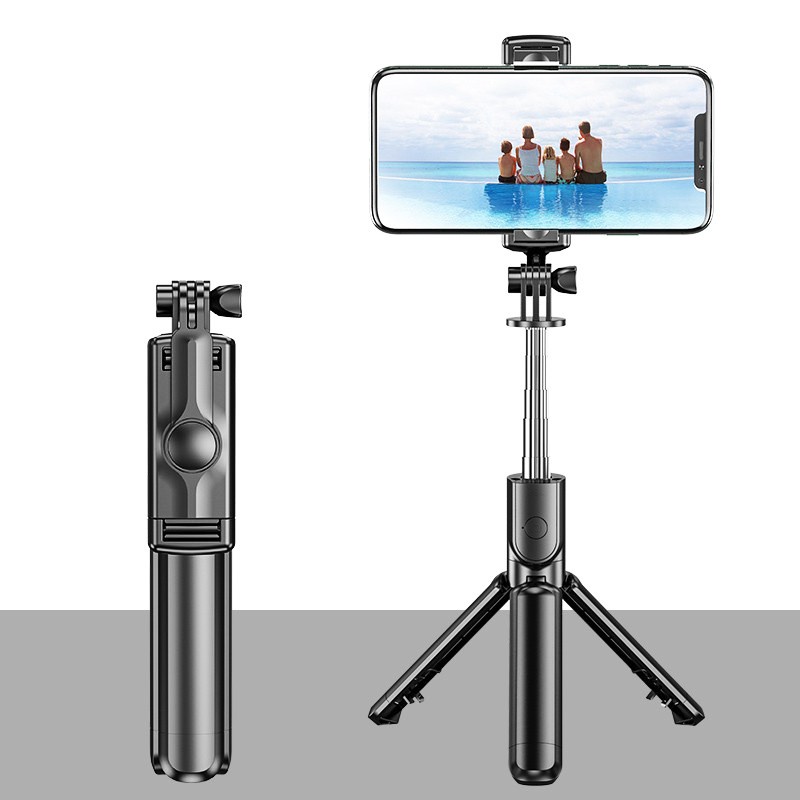 TONGSIS 3 IN 1 TRIPOD + TOMBOL SHUTTER BLUETOOTH   UNIVERSAL IOS ANROID GO PRO