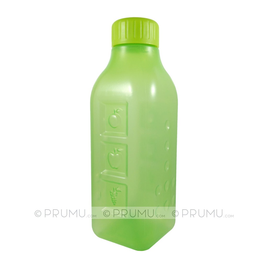 6 Botol Minum 1 Liter / Botol Air 1 Liter - Clio Evo Square