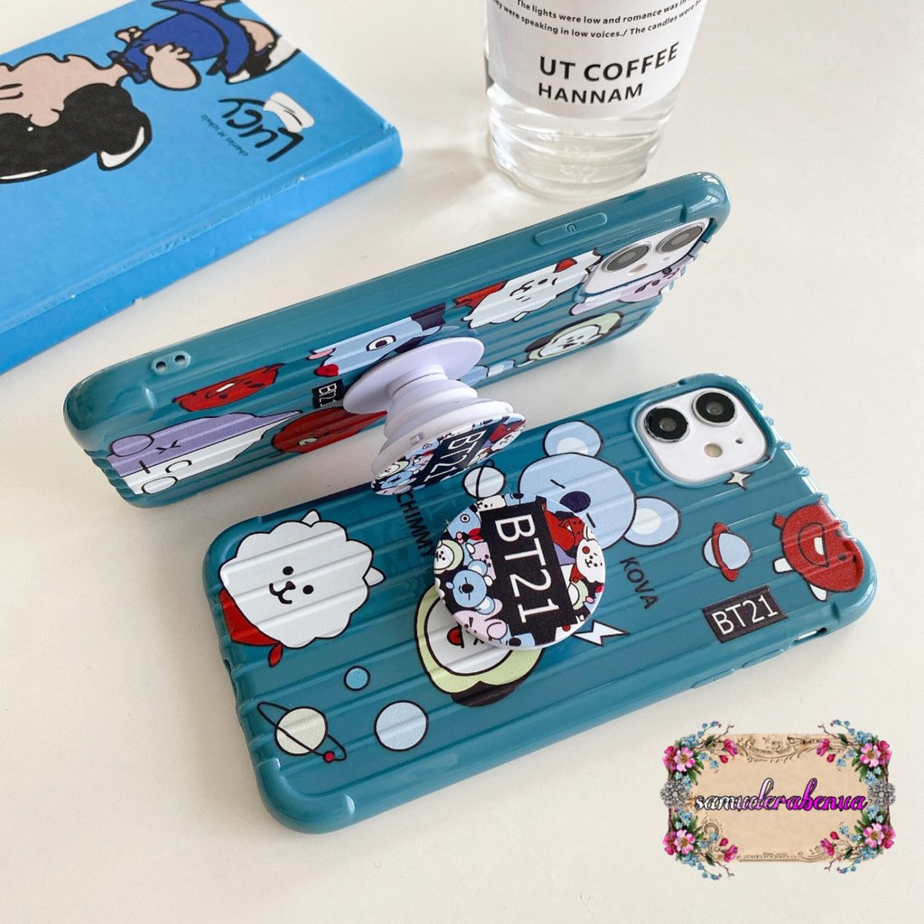 SS263 Softcase Popsocket KARTUN Xiaomi Redmi 3 4a 5a 6a 8a 8 9a 9c 9 Pro SB1640