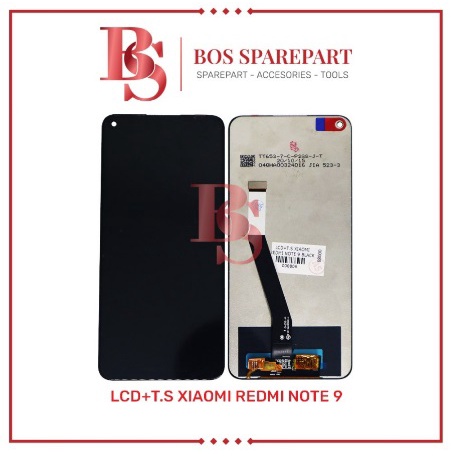 LCD TOUCHSCREEN XIAOMI REDMI NOTE 9 / REDMI 10X 4G BLACK