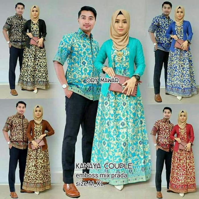 Super Promo! batik sarimbit/ batikcouple rok klok / batik dewa-dewi klok khanaya