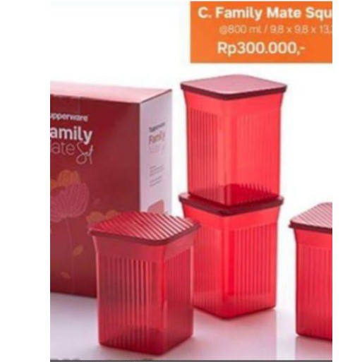 Family mate red square (4)