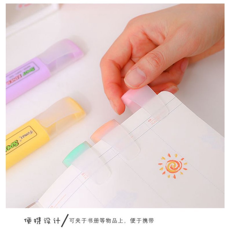 STABILO PASTEL FOMAX HIGHLIGHTER PASTEL UNIK MURAH