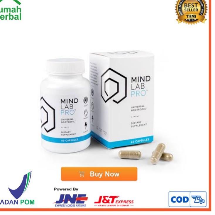 [KODE 9TDTO] (NEW) Mind Lab Pro Suplemen Otak Universal Nootropic Mindlab Pro 60 Caps Vitamin Otak A