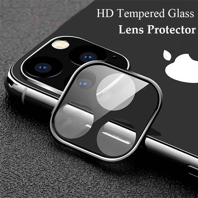 Tempered Glass Pelindung Lensa Kamera Belakang Bahan Titanium Alloy Untuk iPhone 13 Pro Max Mini