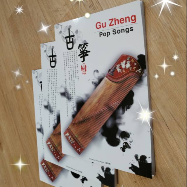 Buku guzheng pop songs, kecapi china
