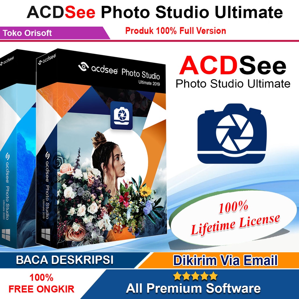 ACDSee Photo Studio Ultimate v15 2022 Video Editor + Converter Original Lifetime Full Version