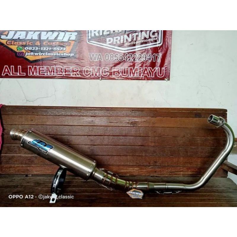 KNALPOT DOS BUAT GL MAX GL MP CB CB 100 CB KLASIK TIGER KNALPOT DOS KOMPETISI