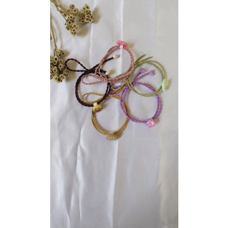 Gelang cewek aesthetic korea/ kuncir rambut aesthetic