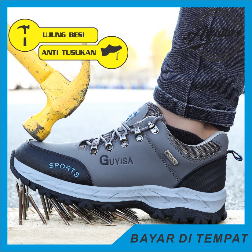 AlFathi Sepatu Safety Sneakers Sport New Arrival Ori By Guyisa Waterproof