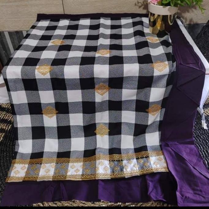 Promo Kain Bali Pria Set Saput Kamen Setengah Jadi