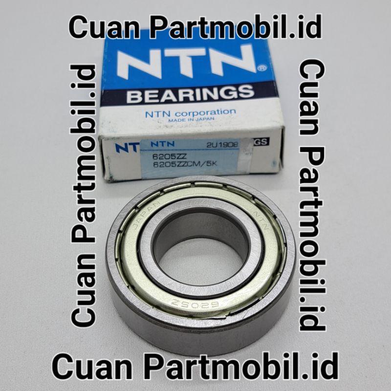 BALL BEARING 6205 ZZ 6205ZZ NTN