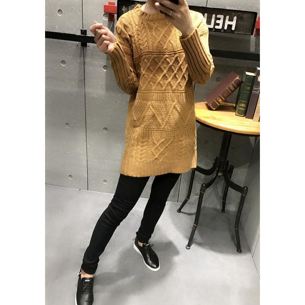 Sweater Rajut Cardigan Coat Luaran Baju Winter Musim Dingin Knitting Best Quality