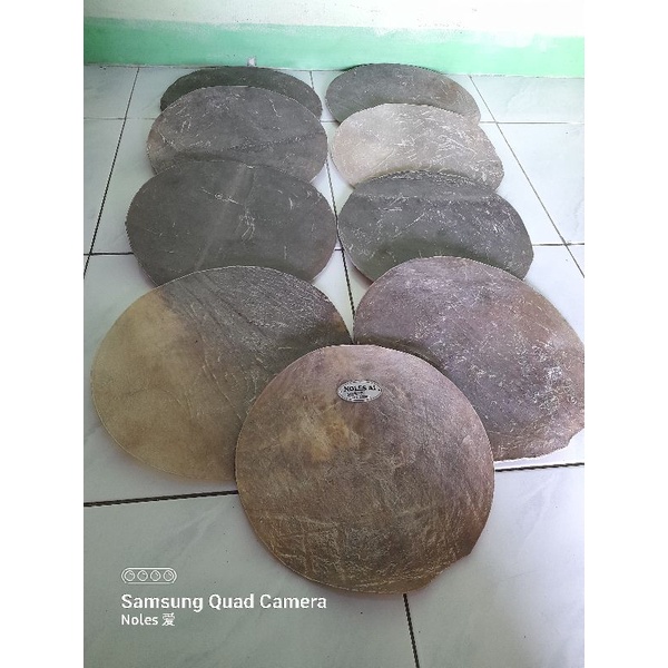 kulit kerbau untuk  kempul mini