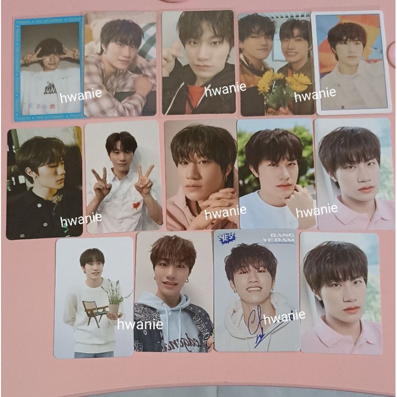Photocard Yedam Treasure pob welcol yedam piyama rpc blue magazine selca green tss pc unit sukdam ye