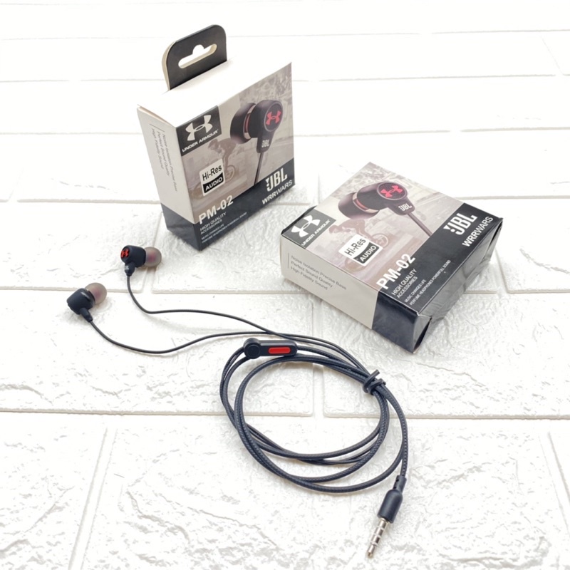 HEADSET - HANDSFREE - EARPHONE - PM02 EXTRABASS WITH MIC