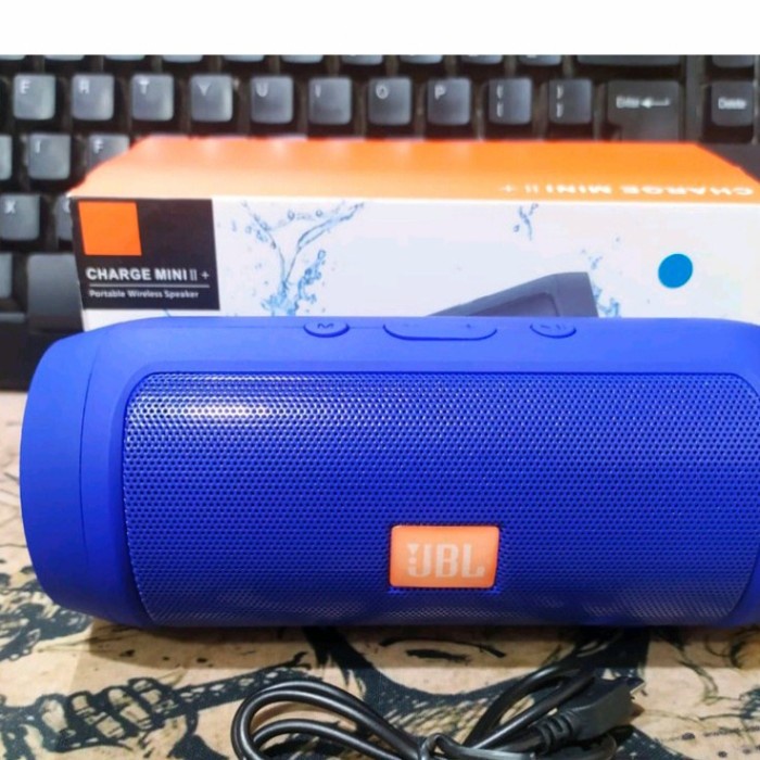 Speaker jbl j006 Bluetooth Music Box JBL Wireless Charge Mini J006 - Biru(W1K9) Speaker Bluetooth Po