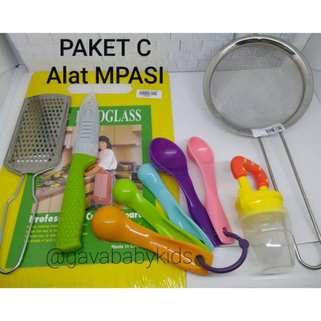 PAKET C ALAT MPASI BAYI 6 BULAN