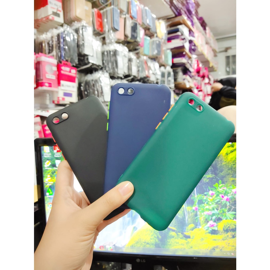 SMPC TPU Candy Huawei Y5 Prime 2018 Honor 7s 5.45 inchi SoftCase Macaron Protection Camera Tombol