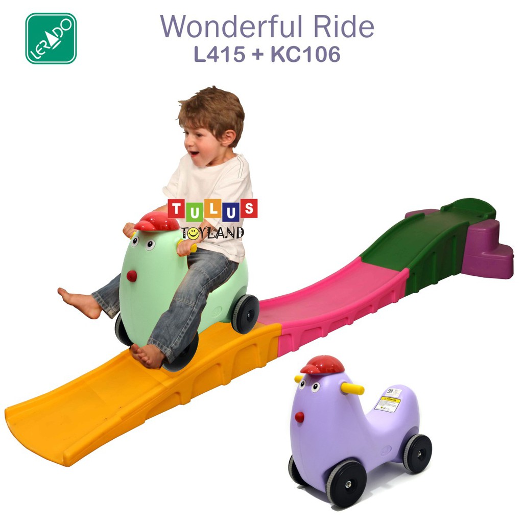 Lerado Wonderful Ride Mobil Seluncuran Roller Coaster Labeille Wondefull KC Chick Ride On