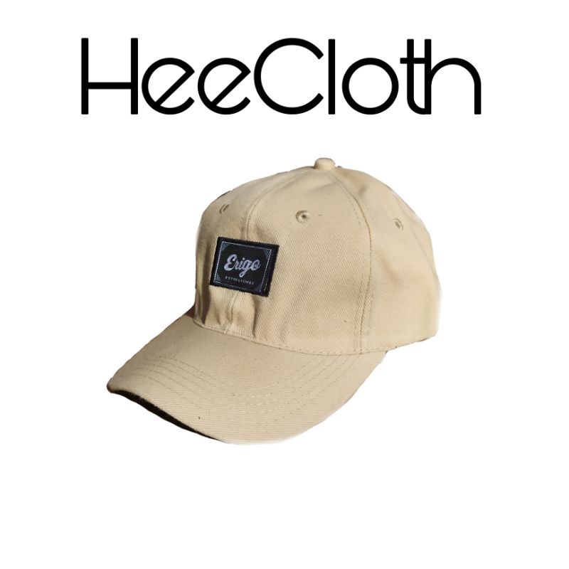 Topi Pria Erigo Cream / Topi Baseball