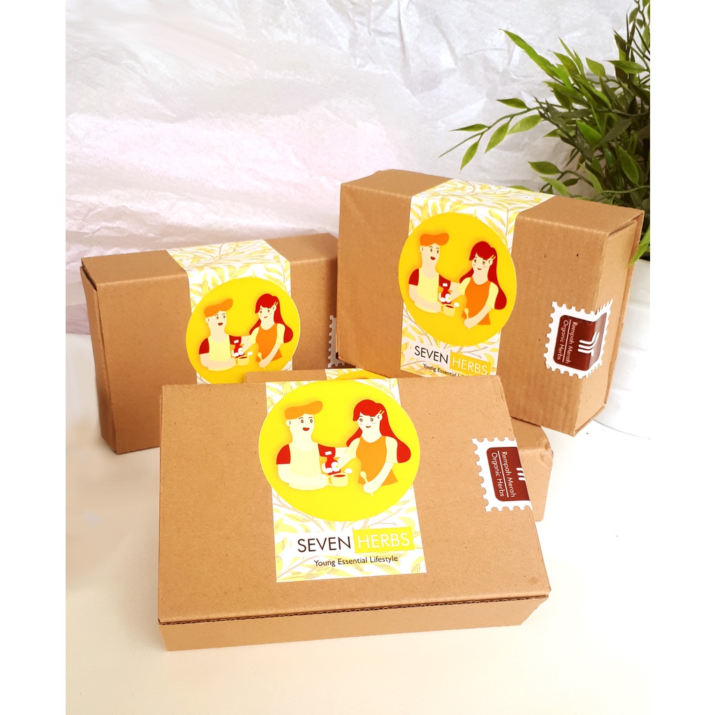 

SEVEN HERBS- Premium Herbs Rempah Merah 4 Sachet